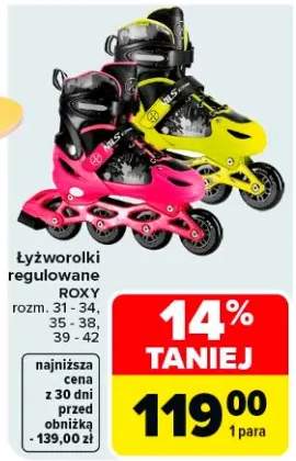Łyżworolki regulowane Roxy