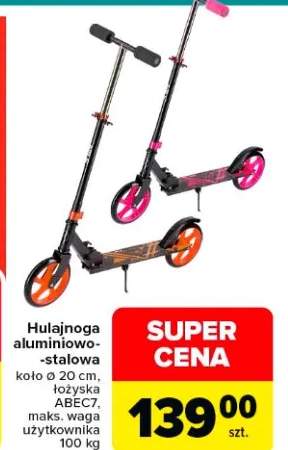 Hulajnoga aluminiowo-stalowa