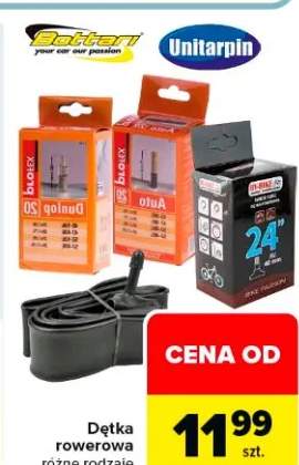 Dętka rowerowa różne rodzaje