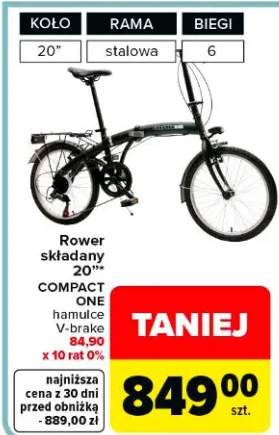 Rower składany 20" Compact One