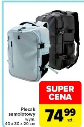 Plecak samolotowy 40 x 30 x 20 cm