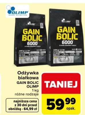 Odżywka białkowa Gain Bolic 6000