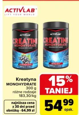Kreatyna MONOHYDRATE