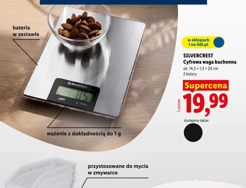 Cyfrowa waga kuchenna