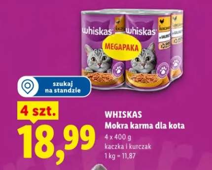 Mokra karma dla kota kaczka i kurczak