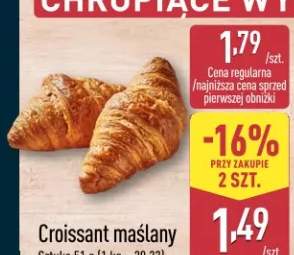 Croissant maślany