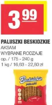 Paluszki beskidzkie wybrane rodzaje