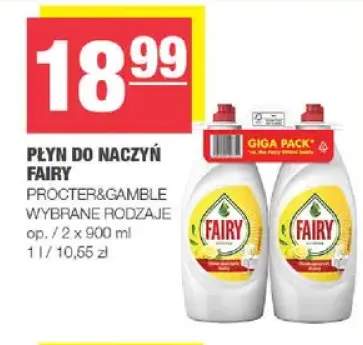Płyn do naczyń Fairy wybrane rodzaje