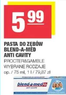 Pasta do zębów Blend-a-Med Anti Cavity wybrane rodzaje