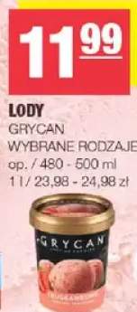 Lody wybrane rodzaje