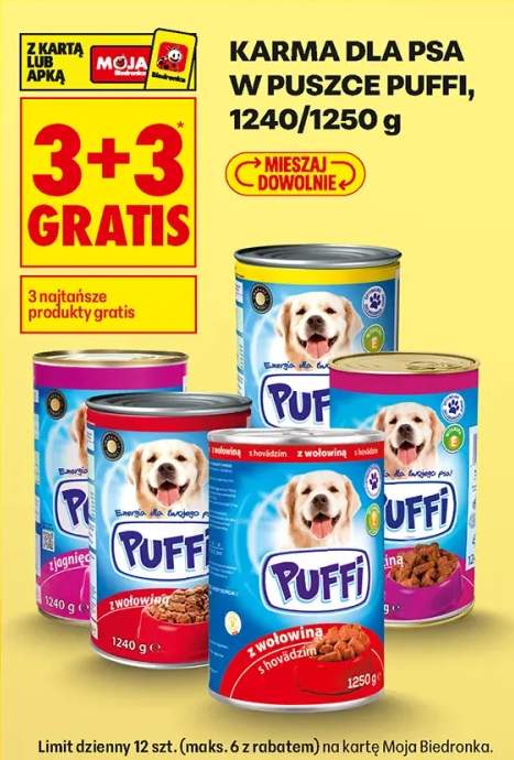 Karma dla psa w puszce