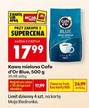 Kawa mielona Blue