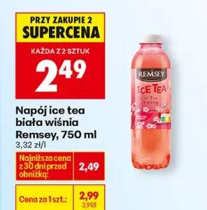 Ice tea biała wiśnia