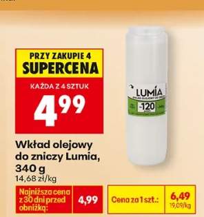 Wkład olejowy do znicza