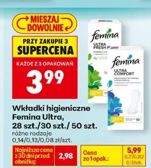 Wkładki higieniczne Ultra