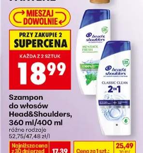 Szampon do włosów Menthol Refresh