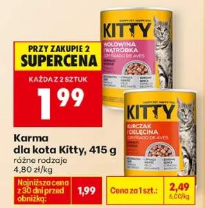 Karma dla kota wołowina w wątróbce, różne rodzaje