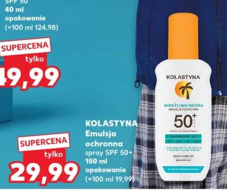 Emulsja ochronna spray SPF 50+