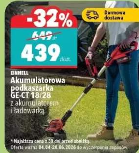 Podkaszarka akumulatorowa