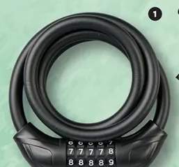 Zapięcie do roweru na kluczyk