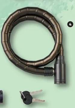 Zapięcie do roweru na kod