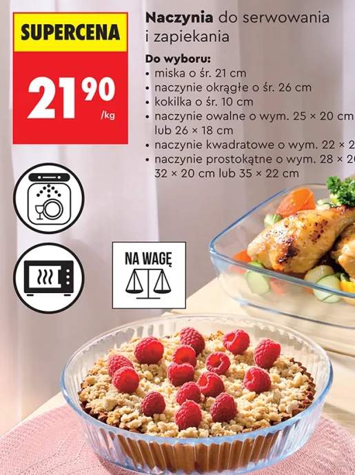 Naczynia do serwowania i zapiekania