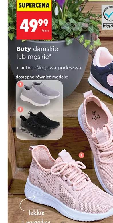 Buty damskie baleriny z kokardką