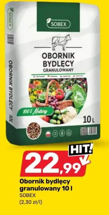 Obornik bydlęcy granulowany 10l