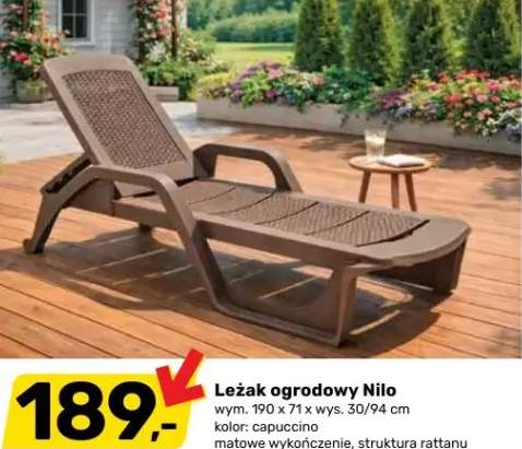 Leżak ogrodowy Nilo