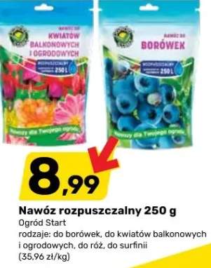 Nawóz rozpuszczalny do borówek, do kwiatów balkonowych i ogrodowych, do róż, do surfinii