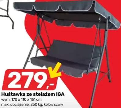 Huśtawka ze stelażem IGA