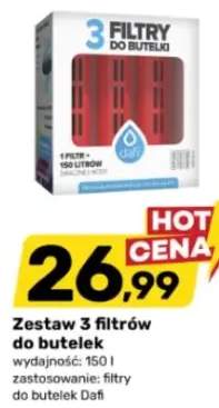 Zestaw 3 filtrów do butelek