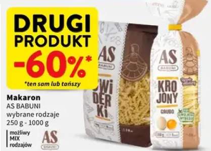 Makaron krojony, maślanka