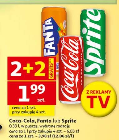 Coca-Cola, Fanta lub Sprite