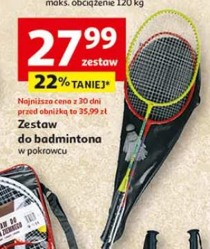 Zestaw do badmintona w pokrowcu