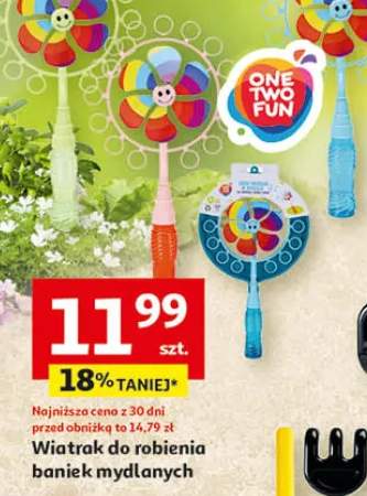 Wiatrak do robienia baniek mydlanych