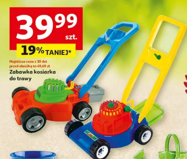 Zabawka kosiarka do trawy