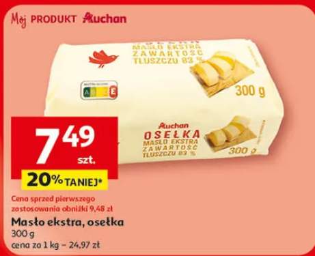 Masło ekstra, osełka