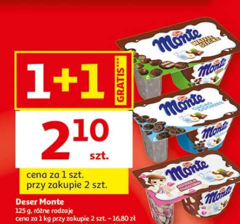 Deser Monte różne rodzaje