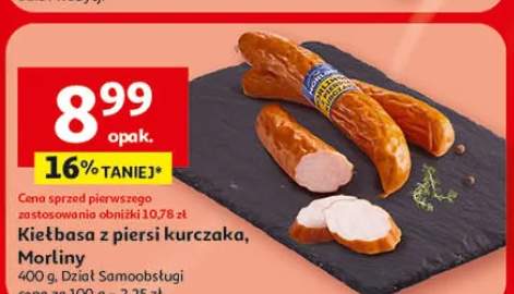 Kiełbasa z piersi kurczaka