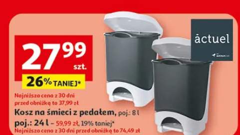 Kosz na śmieci z pedałem