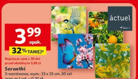 Serwetki 3-warstwowe