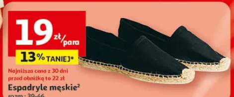 Espadryle męskie
