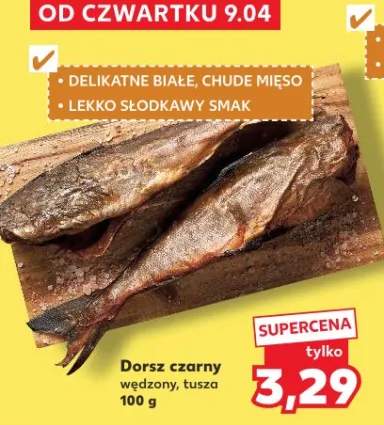 Dorsz czarny wędzony, łusza