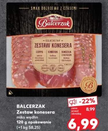 Zestaw konesera miks wędlin