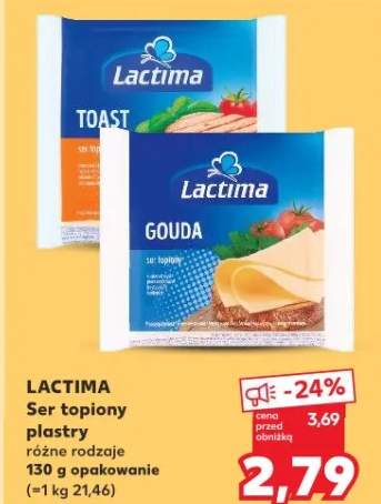 Ser topiony plastry różne rodzaje