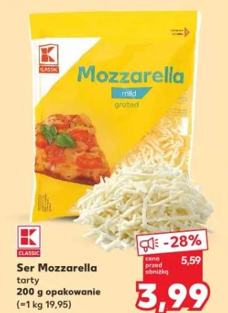 Ser mozzarella tarty