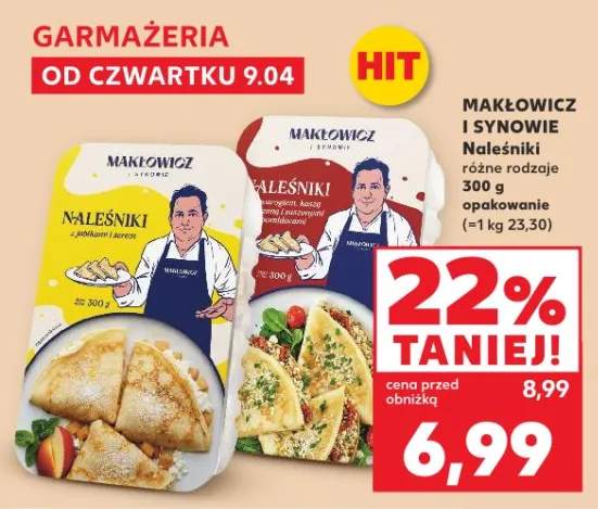 Naleśniki różne rodzaje