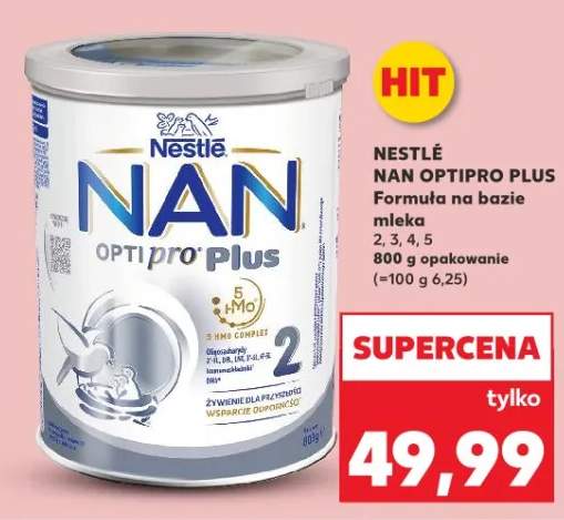 Formuła na bazie mleka