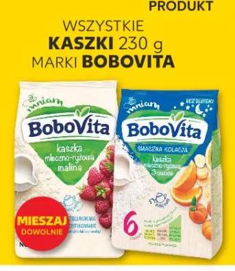 Kaszka mleczno-ryżowa malina